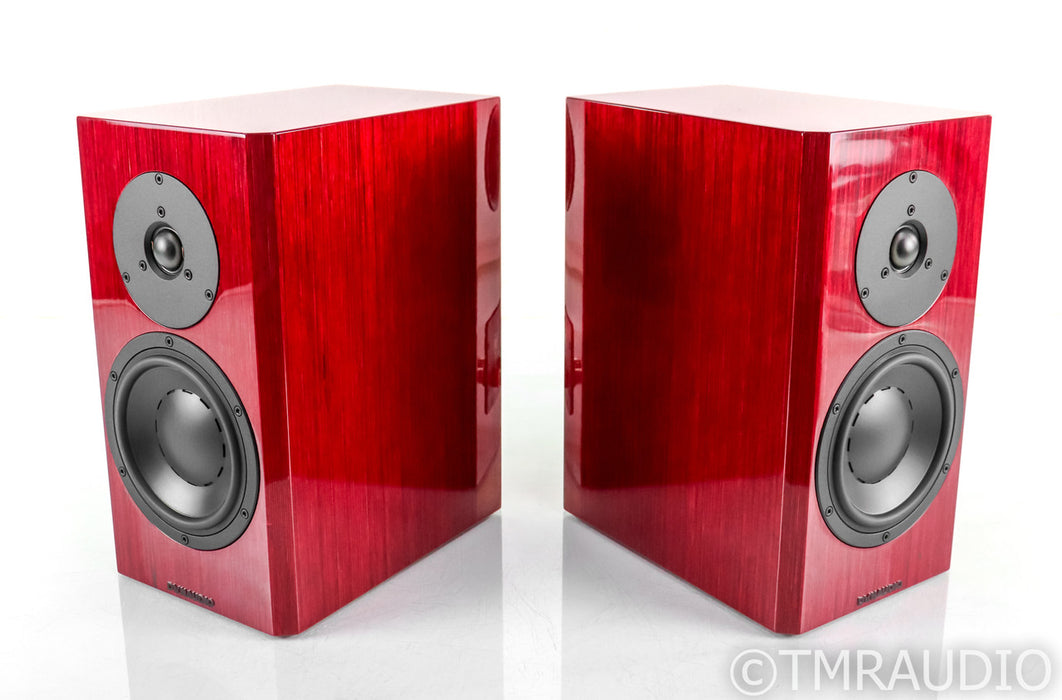 Dynaudio Special Forty Bookshelf Speakers; 40th Anniversary; Red Birchwood Pair