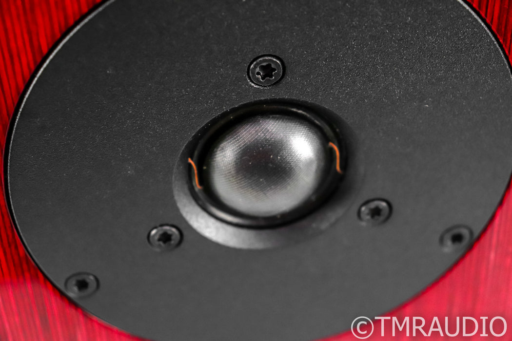 Dynaudio Special Forty Bookshelf Speakers; 40th Anniversary; Red Birchwood Pair