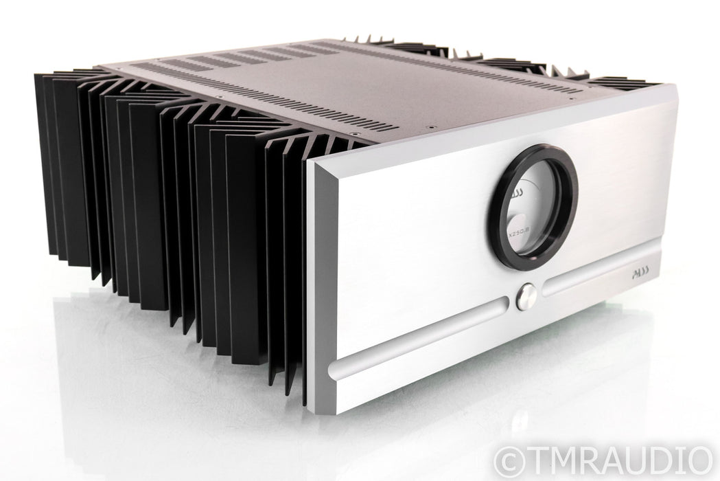 Pass Labs X250.8 Stereo Power Amplifier; X-250.8; Silver — The
