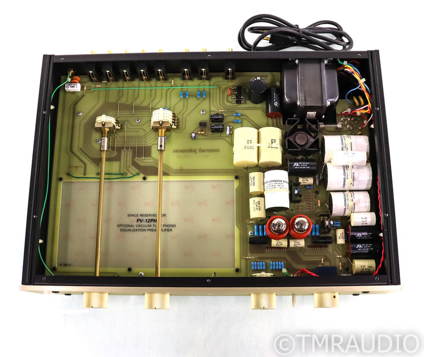 Conrad Johnson PV-12AL Stereo Tube Preamplifier; PV12AL