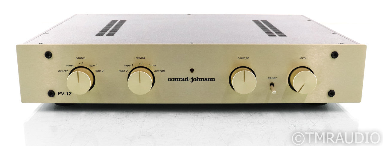 Conrad Johnson PV-12AL Stereo Tube Preamplifier; PV12AL