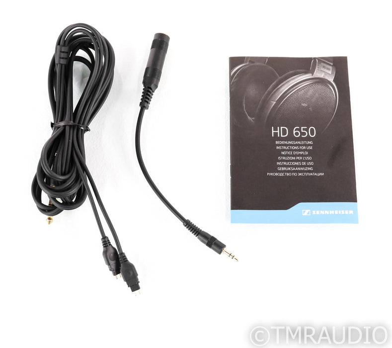 Sennheiser HD650 Open Back Headphones; HD-650; Ireland Made