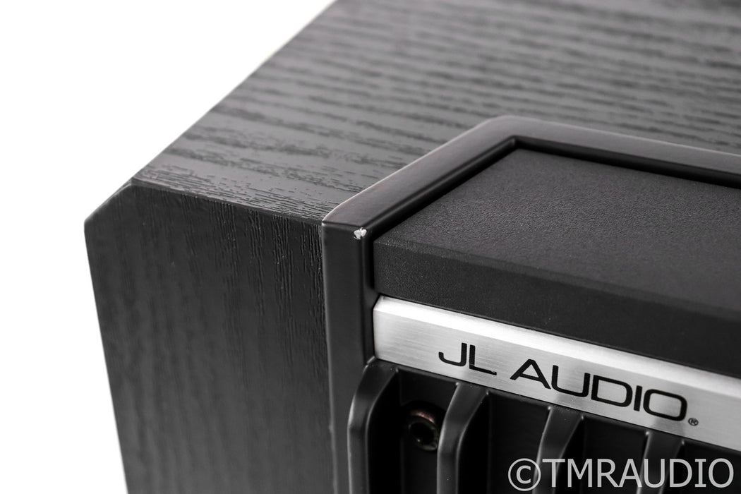 JL Audio E-Sub E-110 10" Powered Subwoofer; E110; Black Ash
