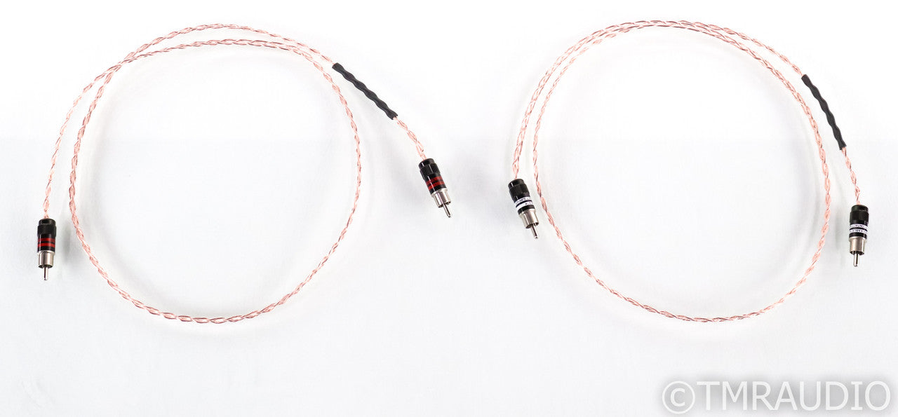 Kimber Kable Timbre RCA Cables; 1m Pair Interconnects; Ultraplate Terminations