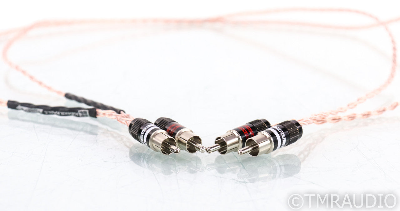 Kimber Kable Timbre RCA Cables; 1m Pair Interconnects; Ultraplate Terminations