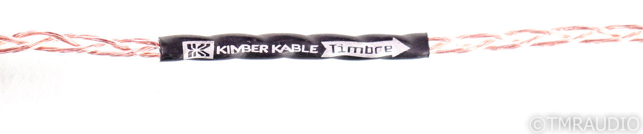 Kimber Kable Timbre RCA Cables; 1m Pair Interconnects; Ultraplate Terminations