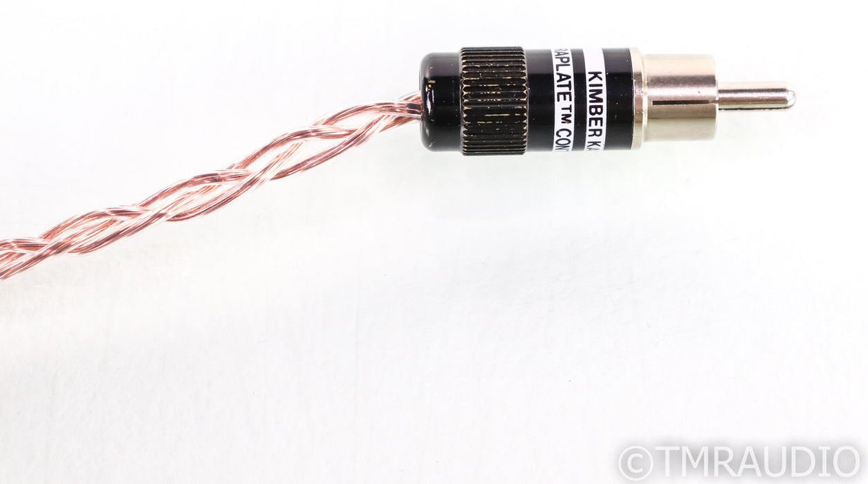 Kimber Kable Timbre RCA Cables; 1m Pair Interconnects; Ultraplate Terminations