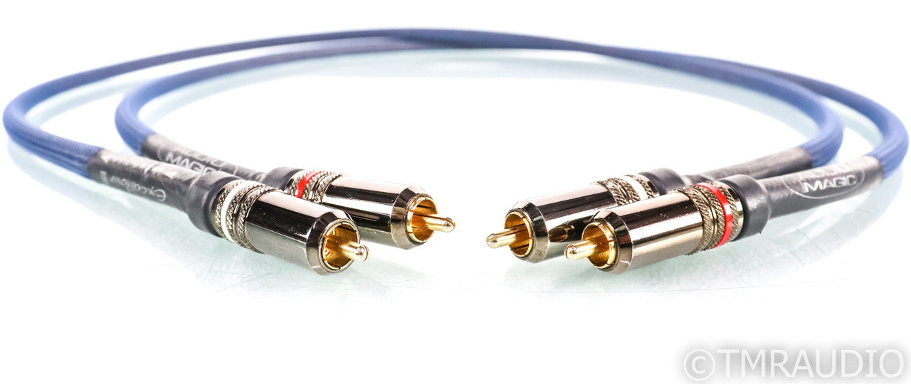 Audio Magic Excalibur II RCA Cables; 1m Pair Interconnects