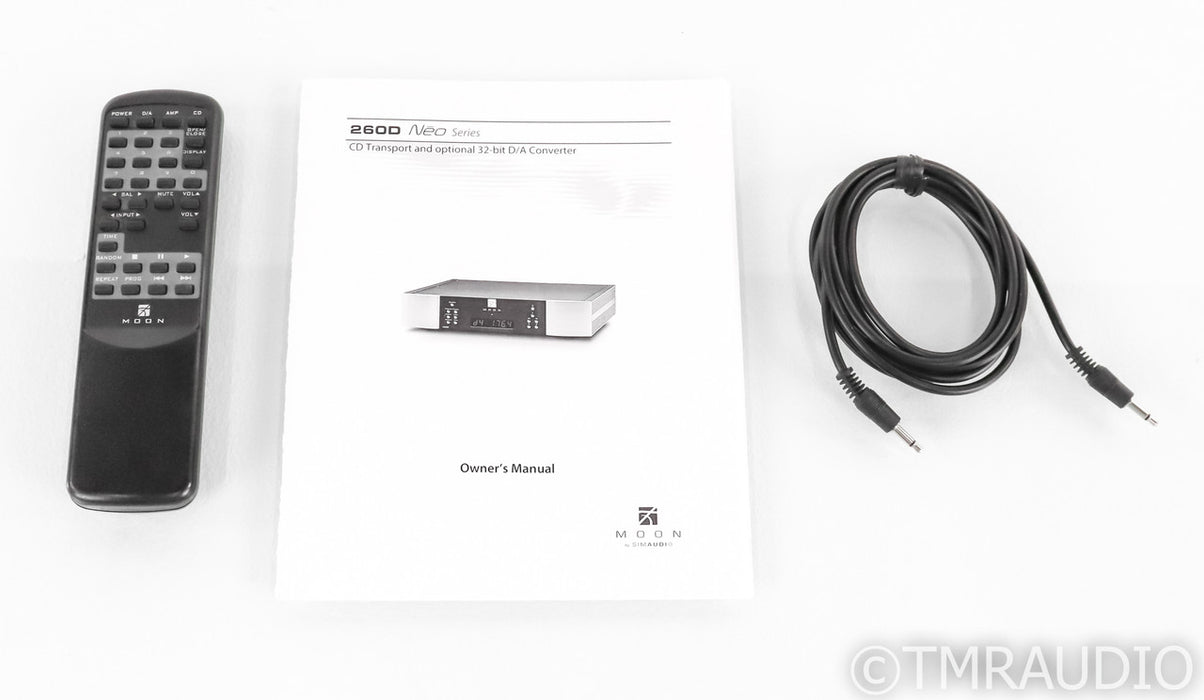 Simaudio Moon 260DT CD Transport; 260-DT; Silver; Remote