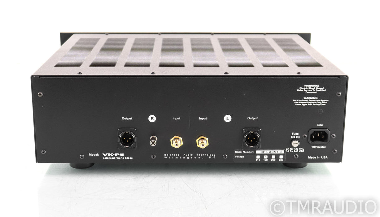 BAT VK-P5 MM / MC Tube Phono Preamplifier
