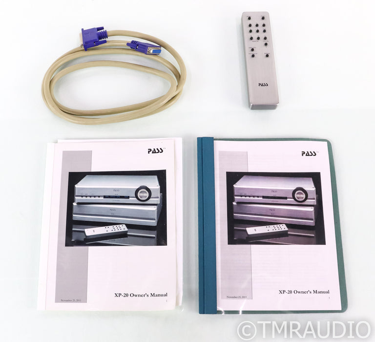 Pass Labs XP-20 Stereo Preamplifier; XP20; Remote