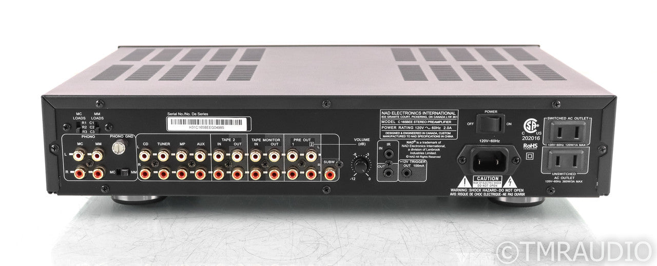 NAD C 165BEE Stereo Preamplifier
