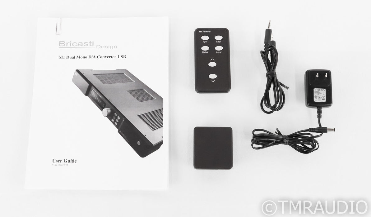 Bricasti M1SE Dual Mono DAC; D/A Converter; Remote; M1-SE w/ Ethernet Board
