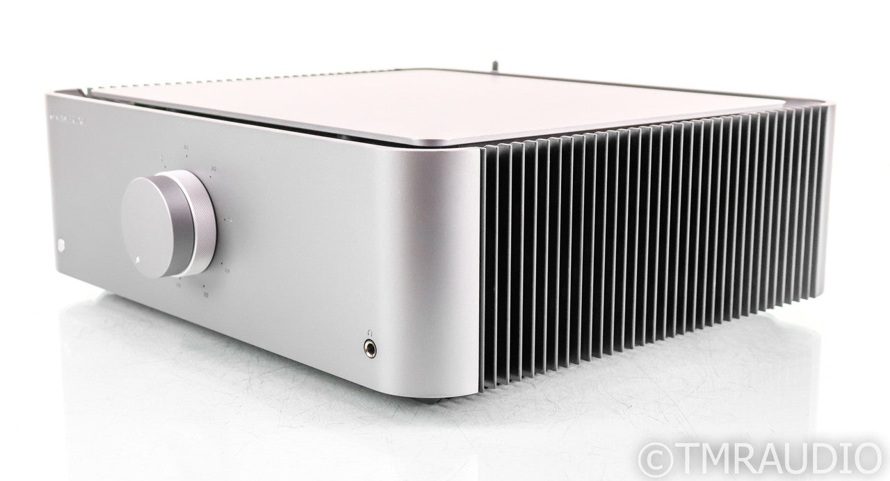 Cambridge Audio Edge A Stereo Integrated Amplifier; Silver; Remote; Bluetooth
