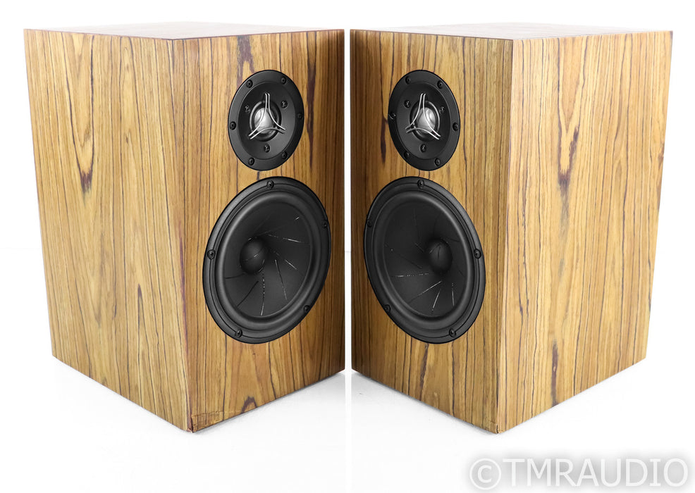 Fritz Carrera BE Bookshelf Speakers; Revelator 7; Walnut Pair (New LF Drivers) (1/0)