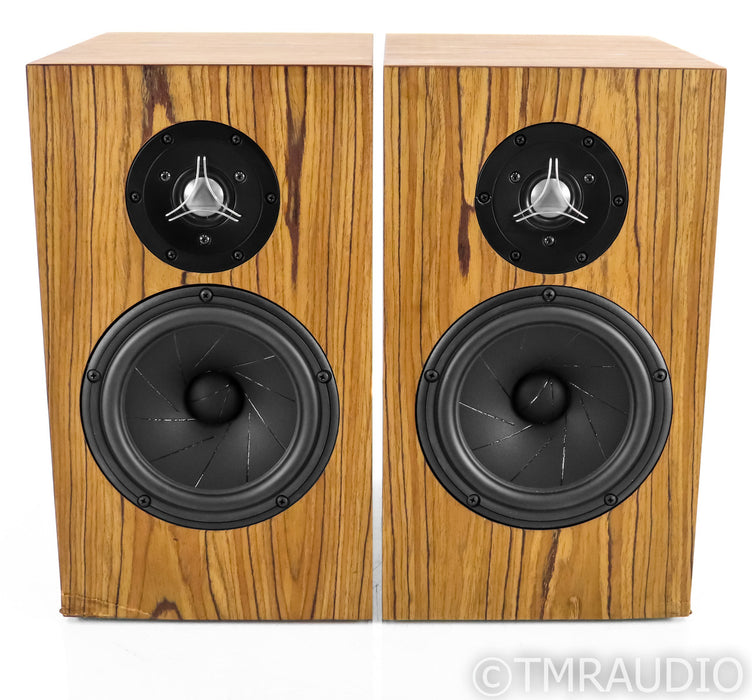 Fritz Carrera BE Bookshelf Speakers; Revelator 7; Walnut Pair (New LF Drivers) (1/0)