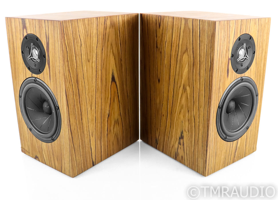 Fritz Carrera BE Bookshelf Speakers; Revelator 7; Walnut Pair (New LF Drivers) (1/0)