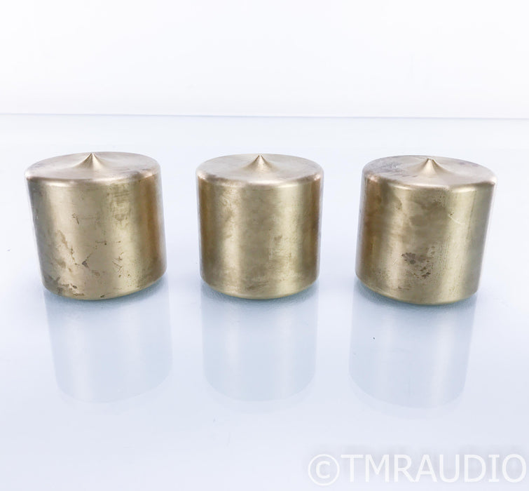 Mapleshade Threaded Megafoot Brass Isolation Feet; Set of 3 HOLD info