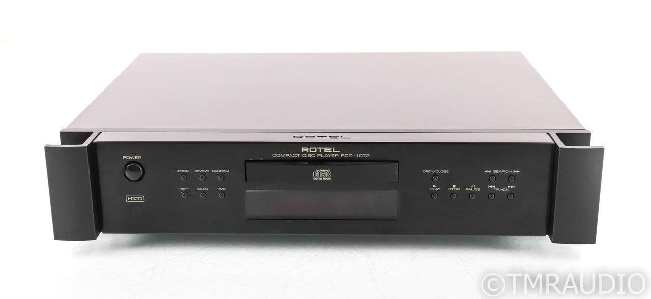 Rotel RCD-1072 CD Player; RCD1072; Black; HDCD; Remote