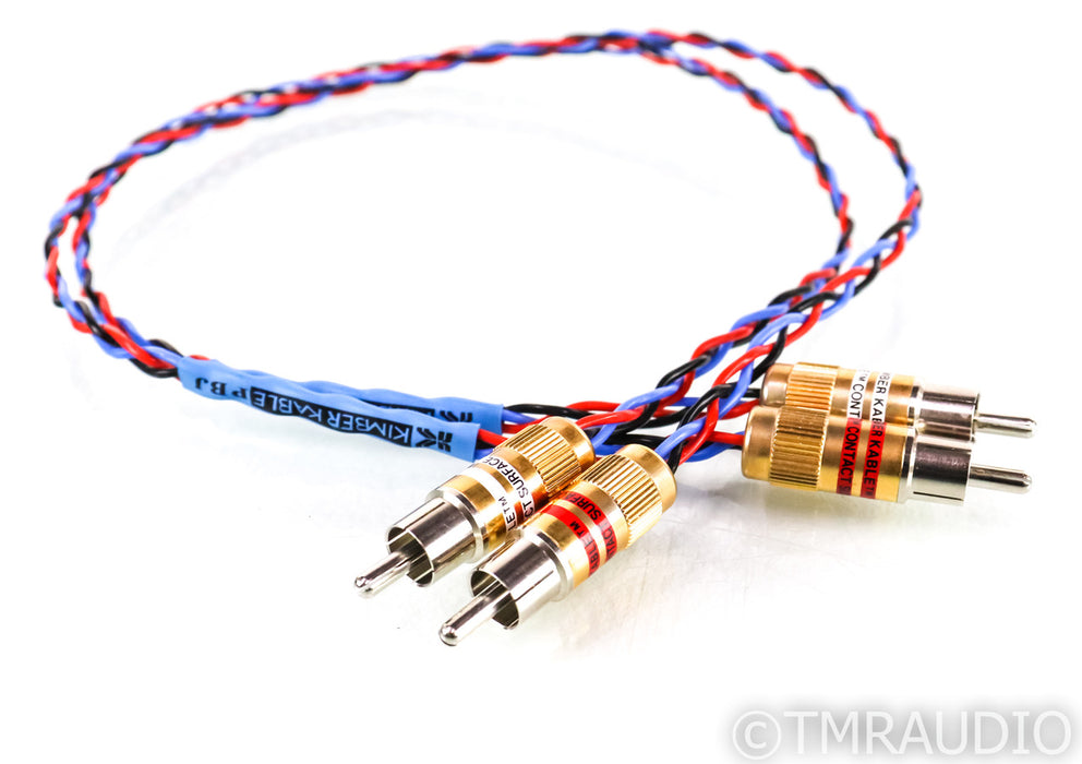 Kimber Kable PBJ RCA Cables; 0.5m Pair Interconnects