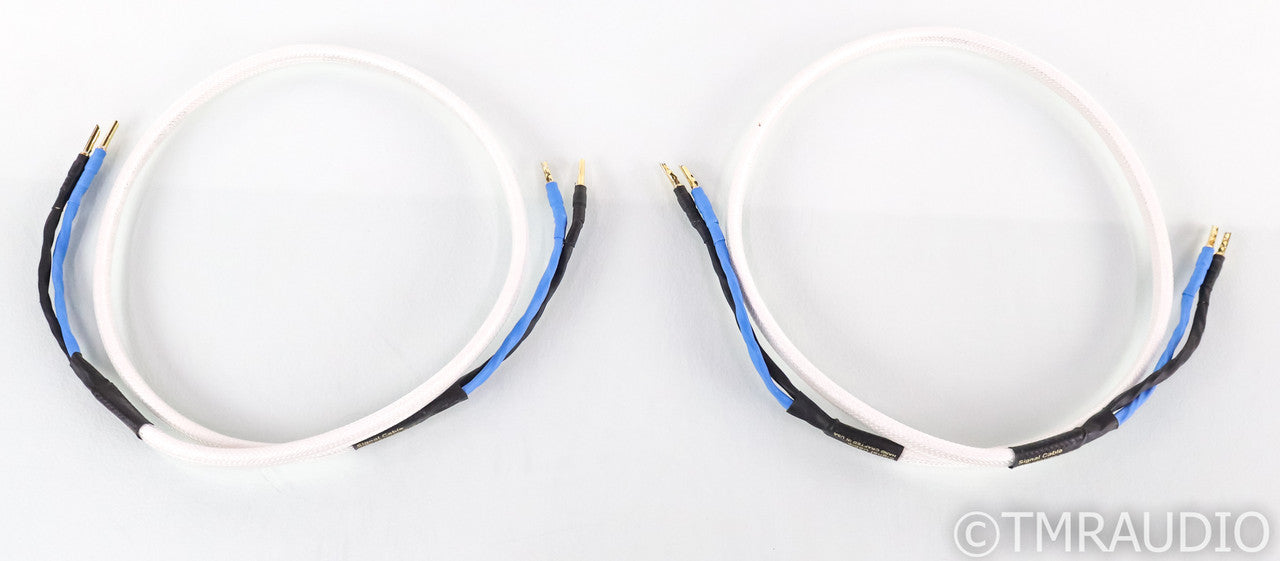 Signal Cable Silver Resolution Speaker Cables; 4ft Pair