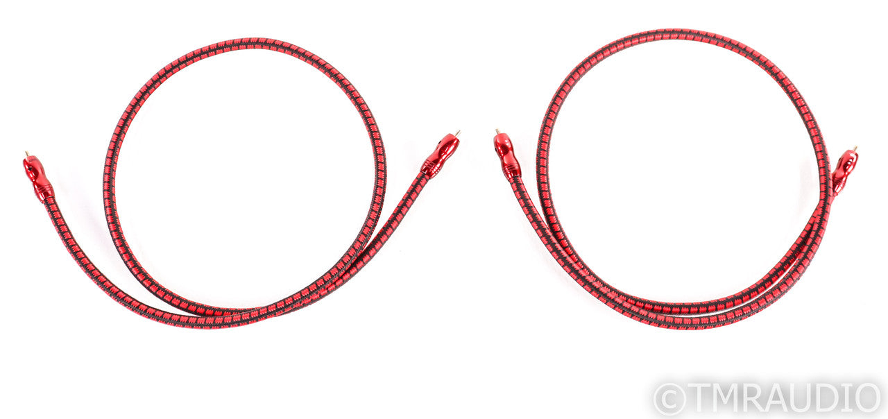 AudioQuest King Cobra RCA Cables; 1m Pair Interconnects