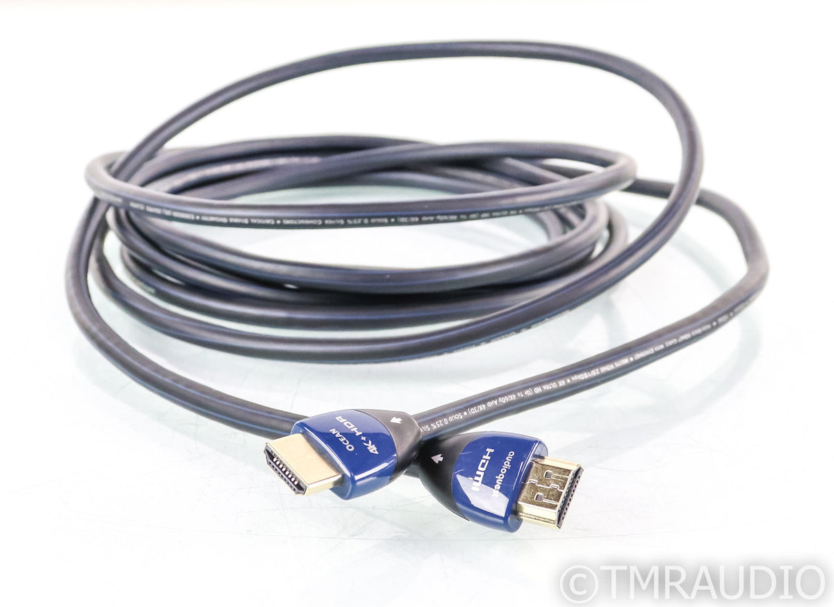 AudioQuest Ocean HDMI Cable; 12ft Digital Interconnect; 4K UHD; HDR ...