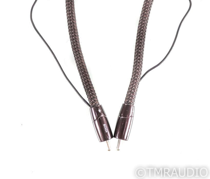 AudioQuest Boxer RCA Subwoofer Cable; Single 3m Interconnect w/ Ground Wire