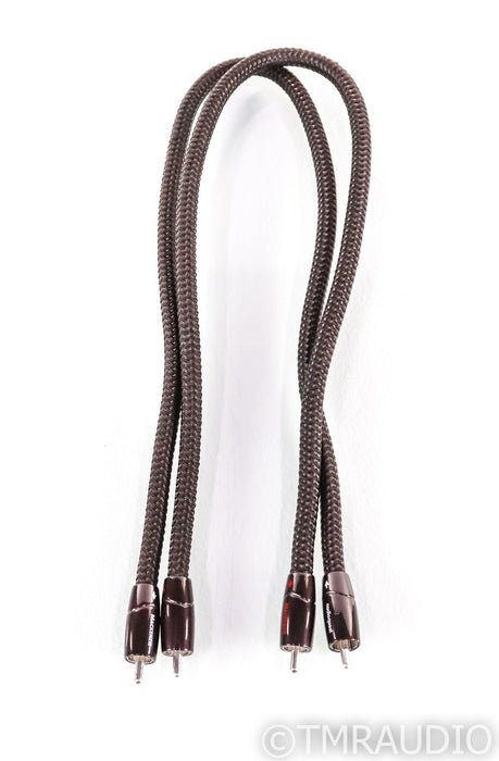 AudioQuest Mackenzie RCA Cables; 0.5m Pair Interconnects