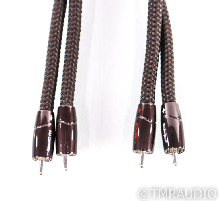 AudioQuest Mackenzie RCA Cables; 0.5m Pair Interconnects