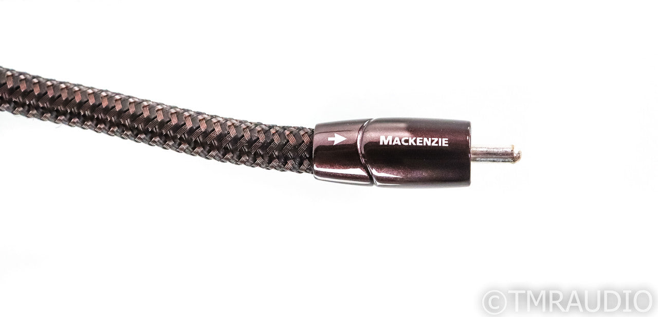 AudioQuest Mackenzie RCA Cables; 0.5m Pair Interconnects