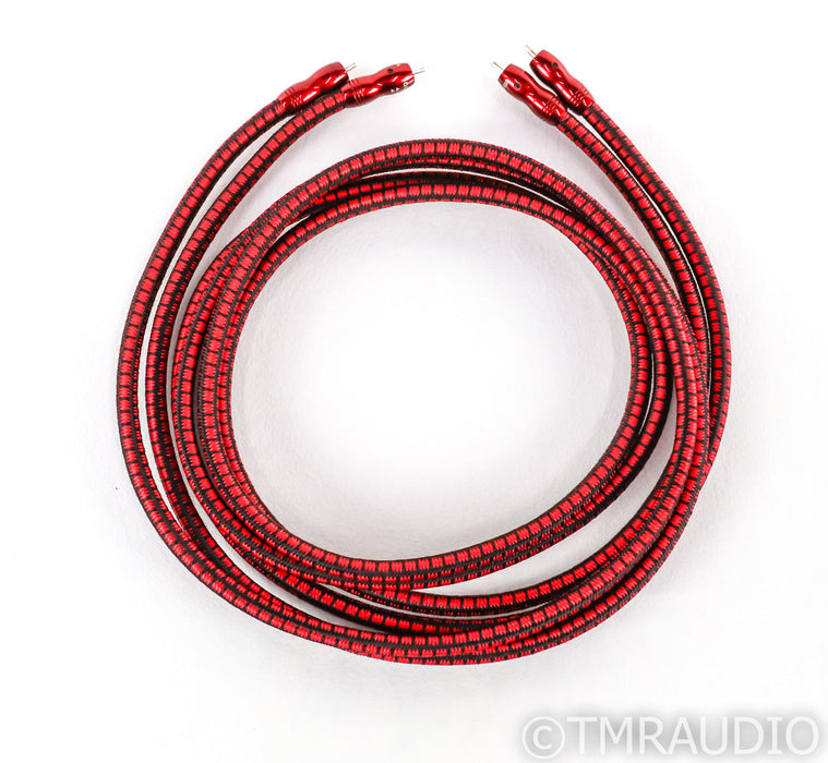 AudioQuest King Cobra RCA Cables; 2m Pair Interconnects