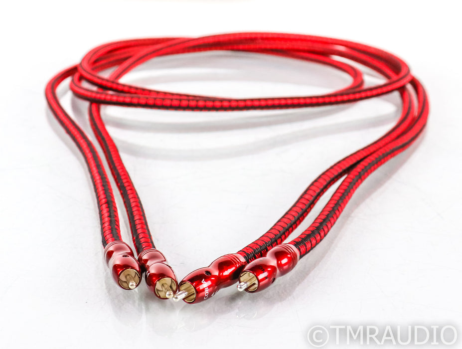 AudioQuest King Cobra RCA Cables; 2m Pair Interconnects