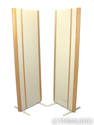 Magnepan MG 3.7i Magneplanar Floorstanding Speakers; MG3.7-i; White & Oak Pair; MG3.7-i; White & Oak Pair