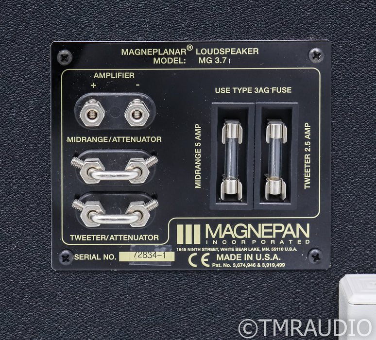 Magnepan MG 3.7i Magneplanar Floorstanding Speakers