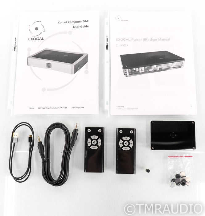 Exogal Comet Plus DAC w/ Pulsar IR Repeater; D/A Converter, Comet+; Remote