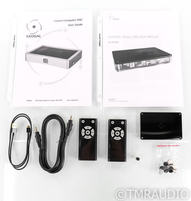 Exogal Comet Plus DAC w/ Pulsar IR Repeater; D/A Converter, Comet+; Remote