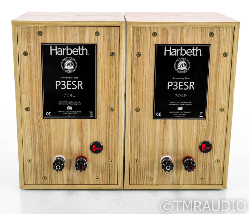 Harbeth P3ESR 40th Anniversary Bookshelf Speakers; Olive Pair; P3
