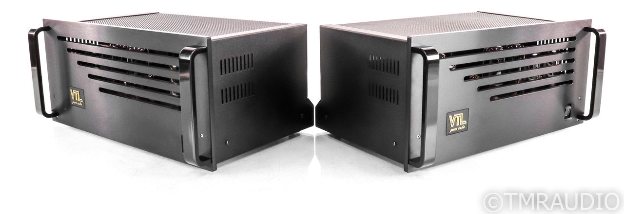 VTL MB-250 Mono Tube Power Amplifier; Black Pair; MB250; Vacuum Tube Logic