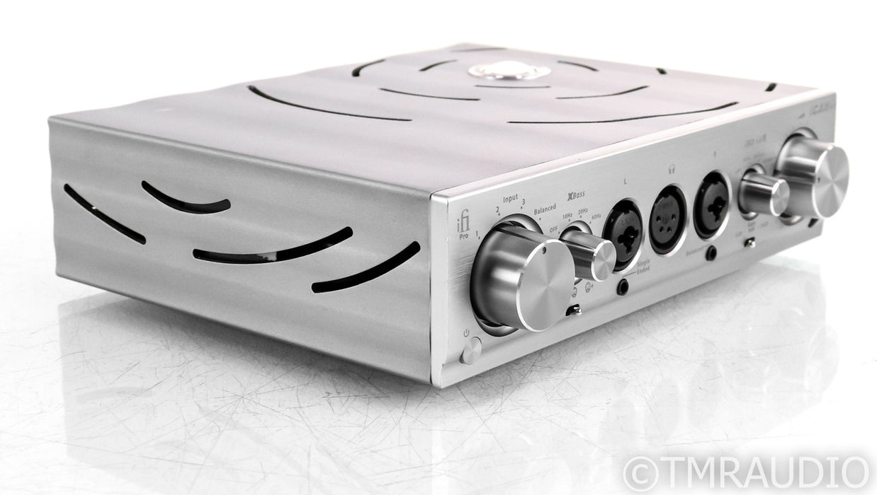 iFi Pro iCan Tube Headphone Amplifier / Preamplifier; Balanced; Remote