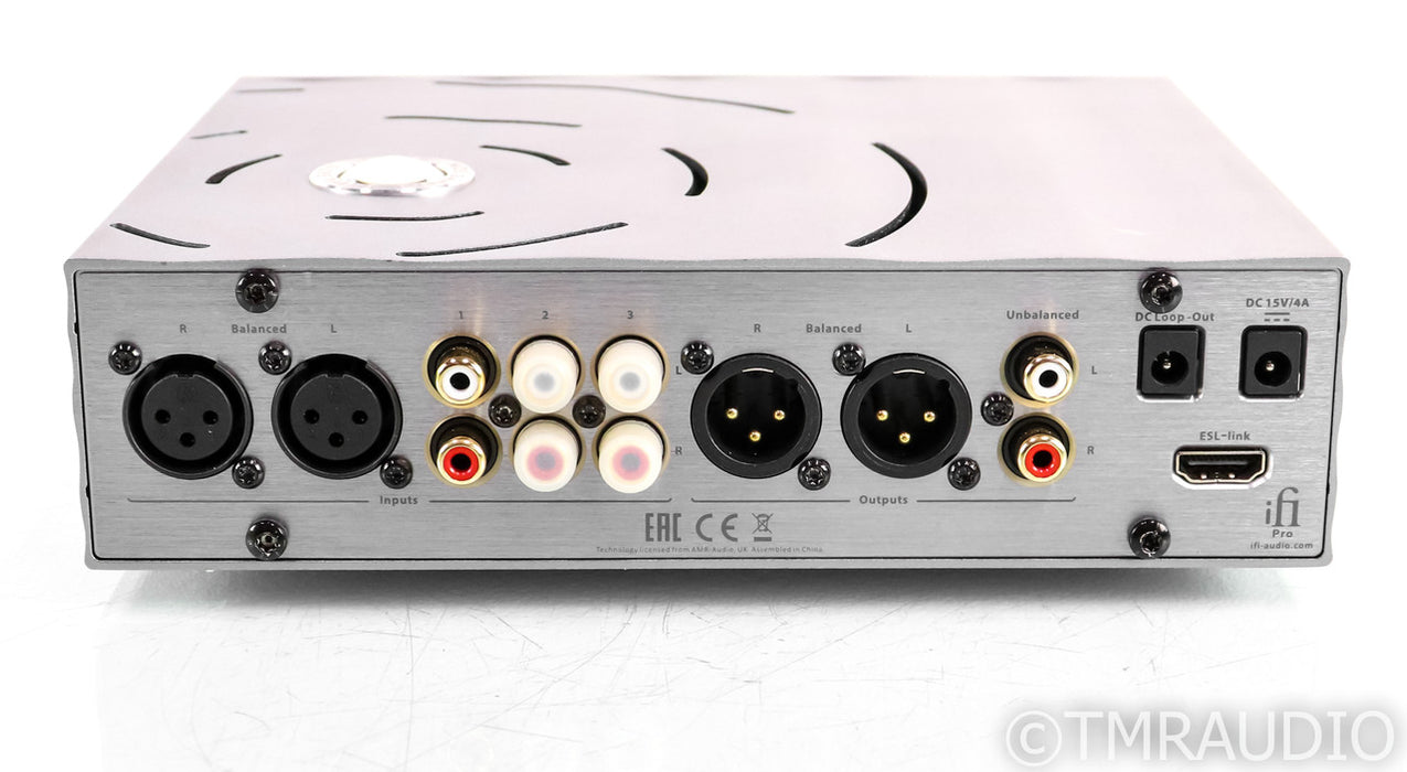 iFi Pro iCan Tube Headphone Amplifier / Preamplifier; Balanced; Remote