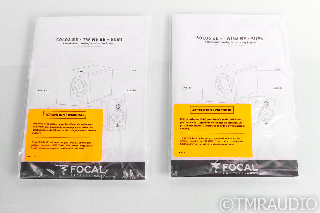 Focal Solo6 Be Powered Bookshelf Speakers
