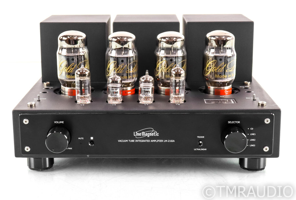 Line Magnetic LM-216IA Stereo Tube Integrated Amplifier; LM216IA; Remote