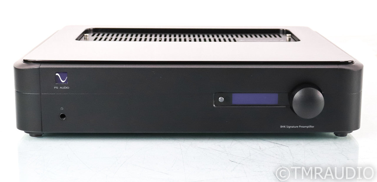PS Audio BHK Stereo Tube Hybrid Preamplifier; Black; Remote (Used)