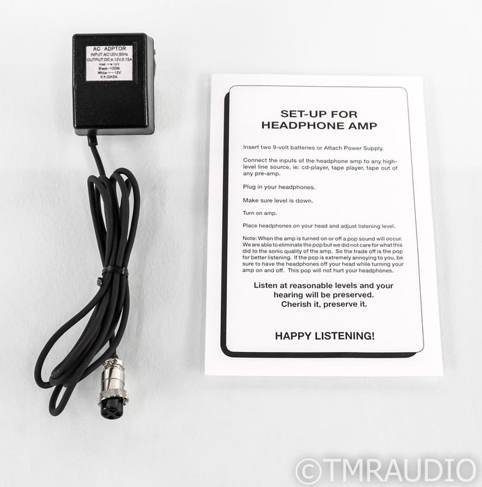 Grado RA-1 AC Headphone Amplifier; RA1AC; Mahogany