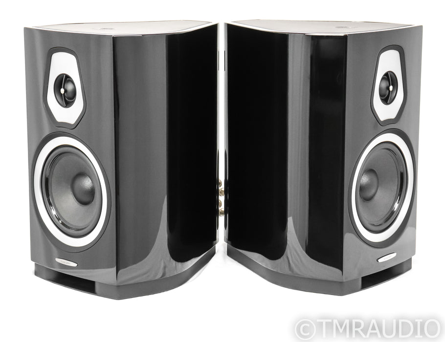Sonus Faber Sonetto II Bookshelf Speakers; Gloss Black Pair