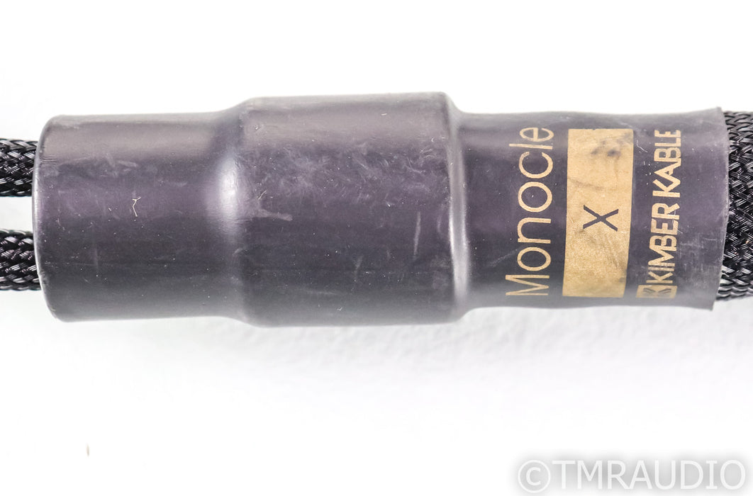 Kimber Kable Monocle X Speaker Cables; 2.5m Pair; WBT 0610