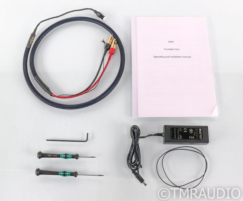 AMG Giro Belt Drive Turntable; 9W2 Tonearm (No Cartridge)