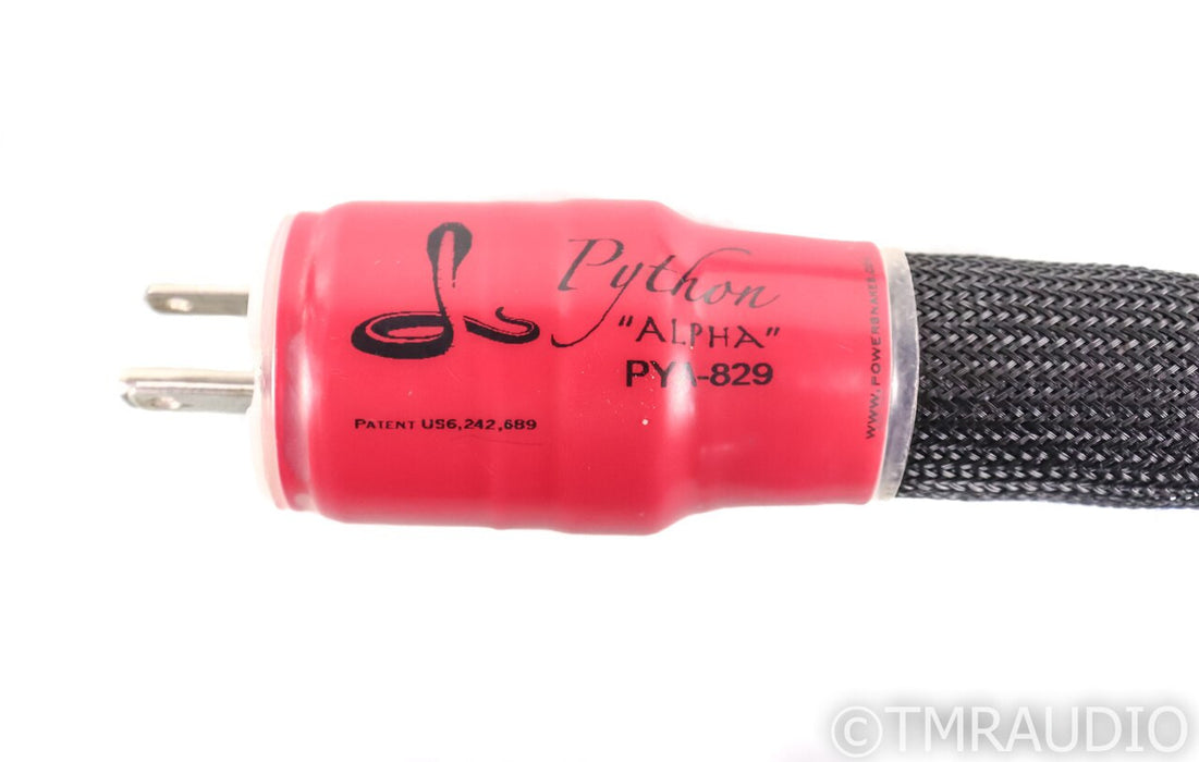 Shunyata Research Python Alpha Power Cable; 6ft AC Cord