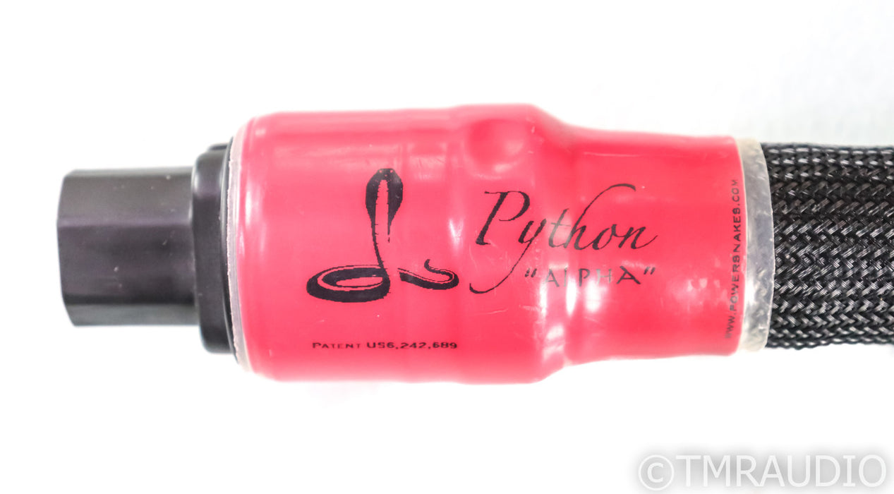 Shunyata Research Python Alpha Power Cable; 6ft AC Cord